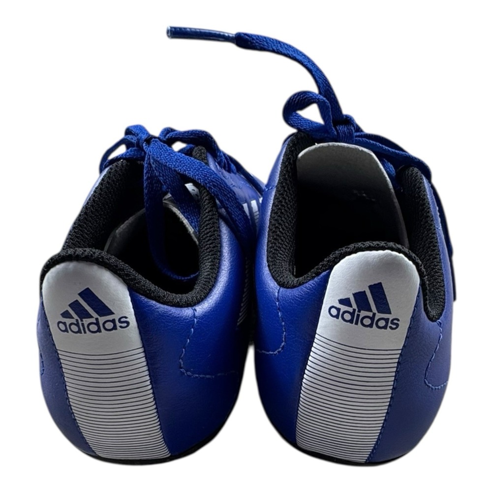 Adidas Youth Soccer Cleats Blue White Size 5 Firm Ground - Picture 2 of 8